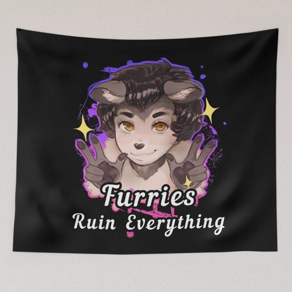 Artikelvorschau, Furries ruinieren alles ~~ entworfen und verkauft von VHusky.