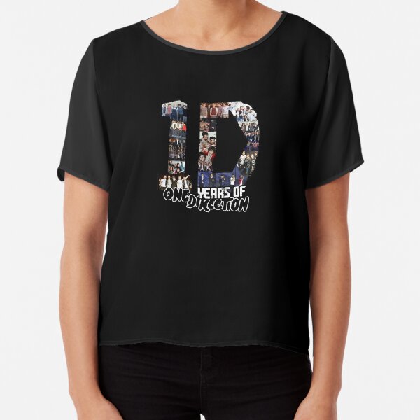 10 ans de 1 D Top mousseline