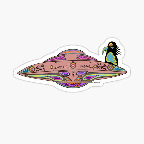 Spirits Viewing The Corrupt world Sticker