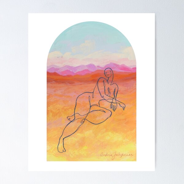Item preview, Field Lounging Lady Archway designed and sold by Andrea Fairservice.