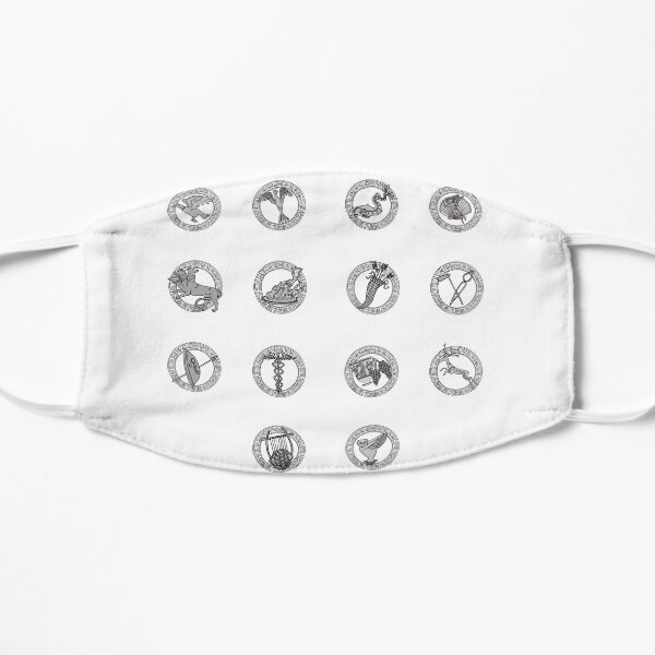 The Olympian Gods - sacred symbols Mask