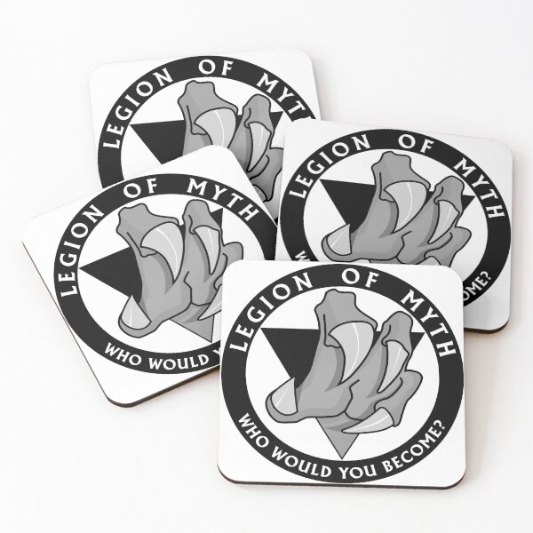 Item preview, Legion of Myth Logo (Large | B&W) designed and sold by Legion of Myth.