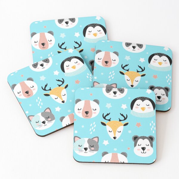 Item preview, Animals and Stars Pattern designed and sold by Ricardo Landeros.