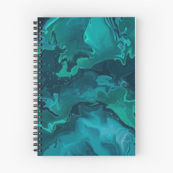 Item preview, Dark Teal Fluid Art designed and sold by Ithelda.