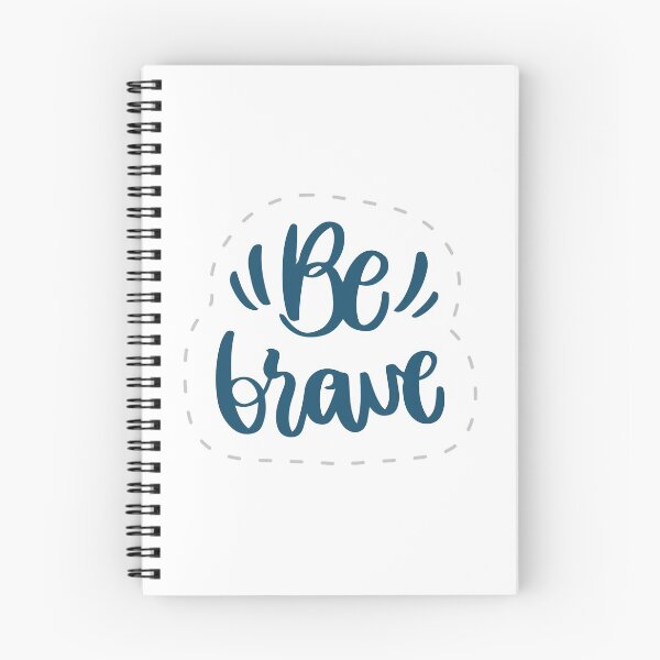 Item preview, Be Brave Inspirational Message designed and sold by Briekel.