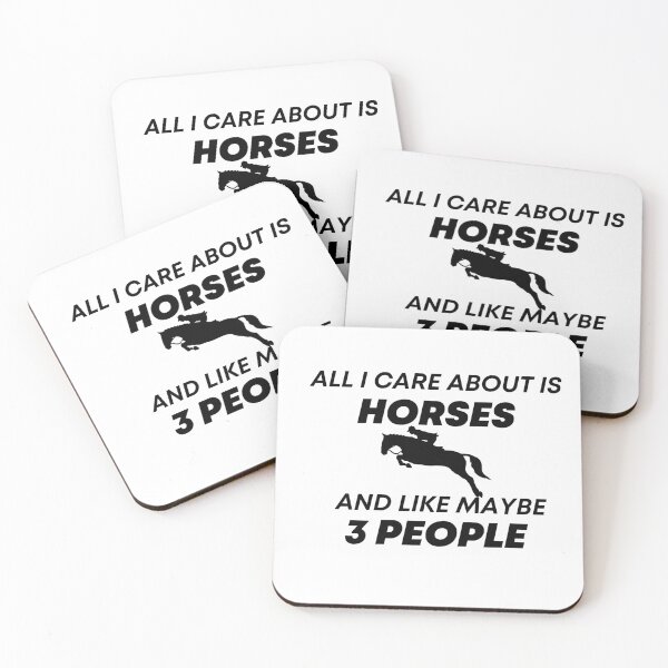 Item preview,  All I care about is horses and like maybe 3 people, mom gift, christmas gift designed and sold by Martin-bivert.