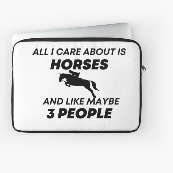 Aperçu de l'œuvre  Tout ce qui m'intéresse, ce sont les chevaux et j'aime peut-être 3 personnes, cadeau de maman, cadeau de Noël créée et vendue par Martin-bivert.