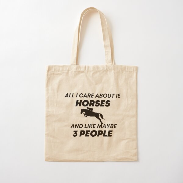 Aperçu de l'œuvre  Tout ce qui m'intéresse, ce sont les chevaux et j'aime peut-être 3 personnes, cadeau de maman, cadeau de Noël créée et vendue par Martin-bivert.