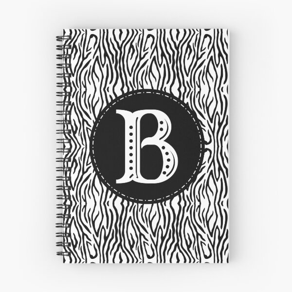 Item preview, Zebra Monogram Letter B designed and sold by MarkTees.