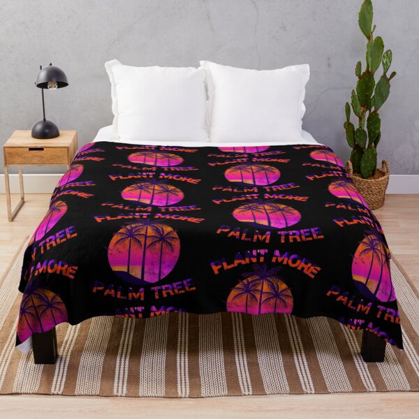 Item preview, Plant more palm tree - vintage-retro mode- sunset colors designed and sold by wiwiart.