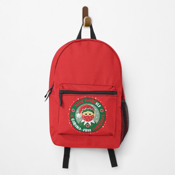Item preview, 'Have YoursELF a Corona-Free Christmas' Elf 2 designed and sold by VicEllisArt.