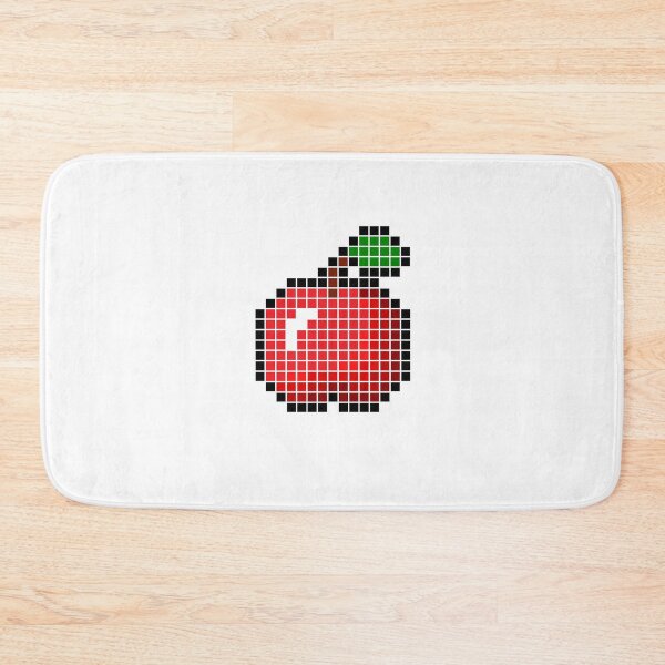 Item preview, 8 bit pixel apple designed and sold by NemJames.
