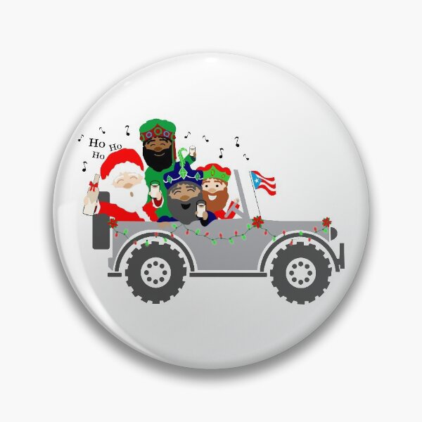 Item preview, Puerto Rico Chinchorreo Christmas Santa Claus Three Kings Coquito designed and sold by byDarling.