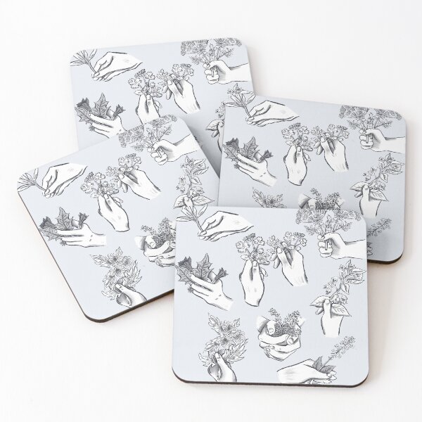 Item preview, Herbs and Hands Pattern  designed and sold by MikaylaKB.