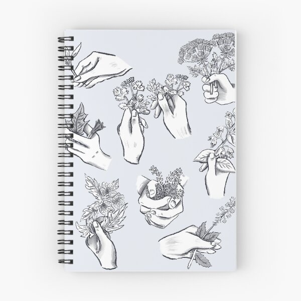 Item preview, Herbs and Hands Pattern  designed and sold by MikaylaKB.