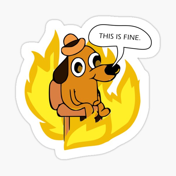 This Is Fine Dog Gifts & Merchandise | Redbubble