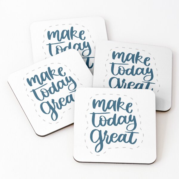 Item preview, Make Today Great Inspirational Message designed and sold by Briekel.