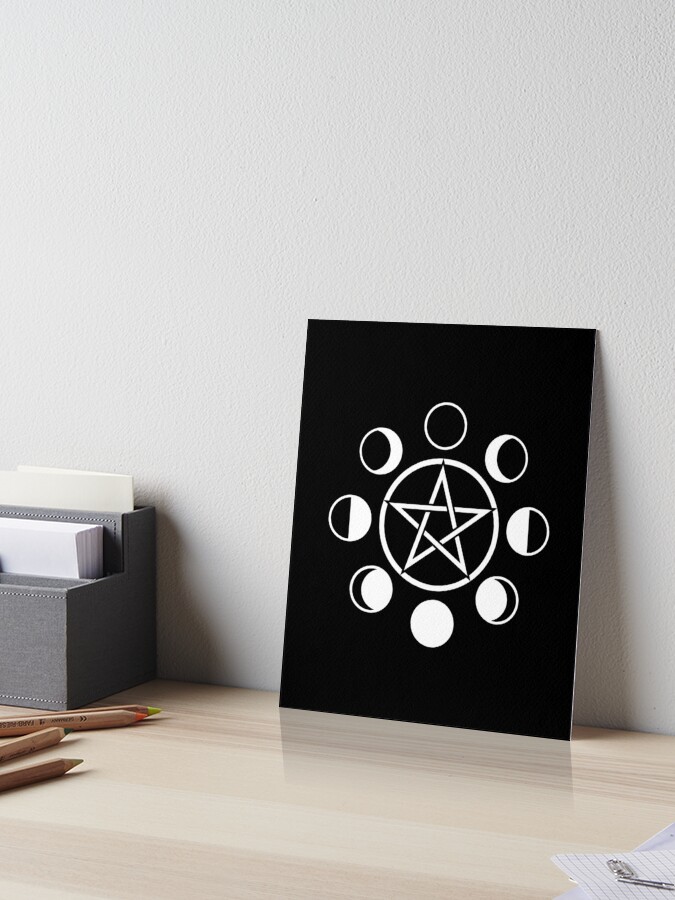 Black Pentagram Wall Hanging, Pentagram Wall Decor, Gothic Decor, Gothic  Gift, Pagan Decor, Witchy Gift 