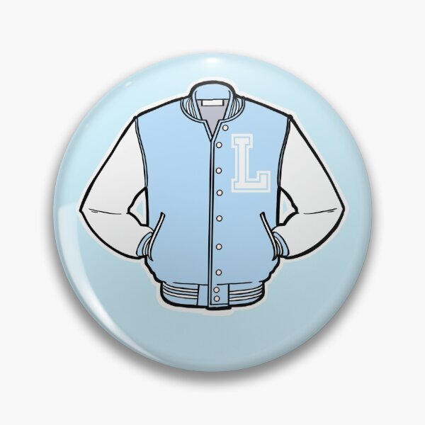 Item preview, Cute Letter L Jacket Sticker designed and sold by GeorgiaMarie13.