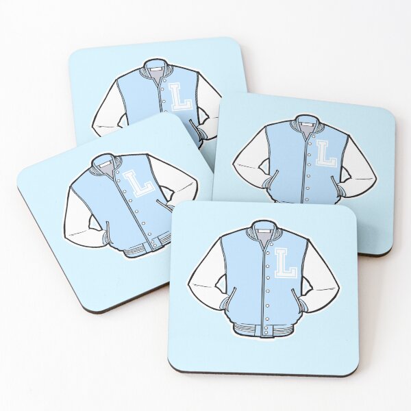 Item preview, Cute Letter L Jacket Sticker designed and sold by GeorgiaMarie13.