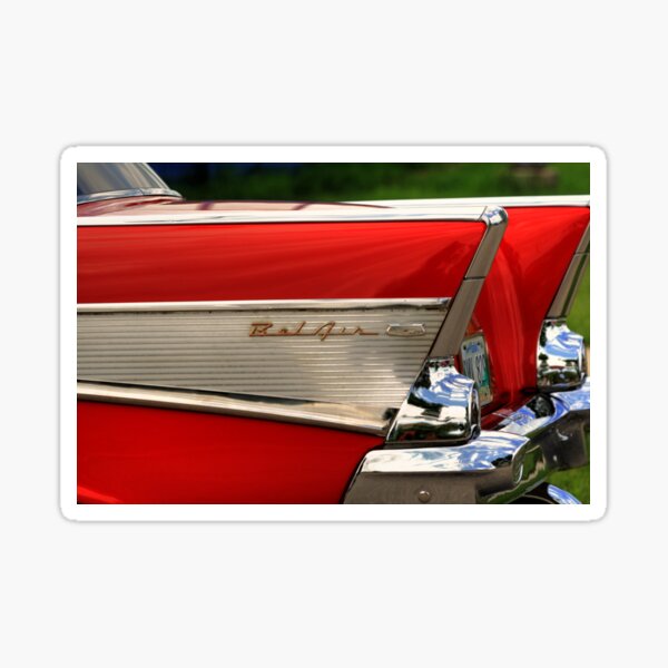 57 Chevy BelAir Sticker