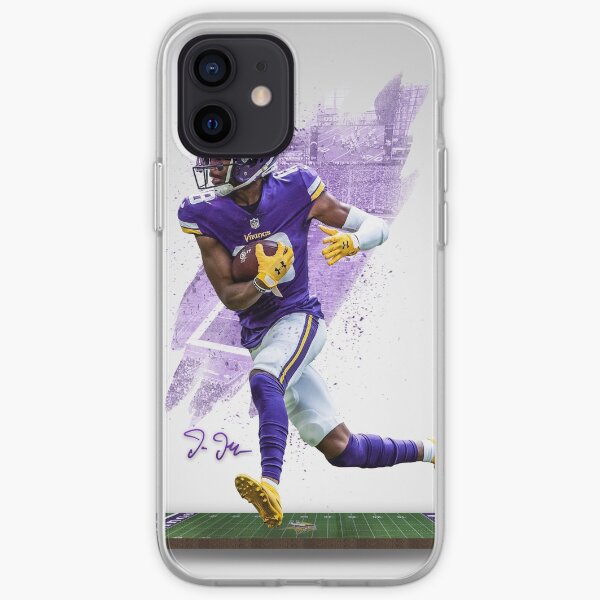Justin Jefferson Minnesota Sports Art iPhone Soft Case