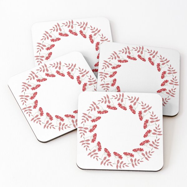 Item preview, Red berries go round designed and sold by Iryna Pakhomova.