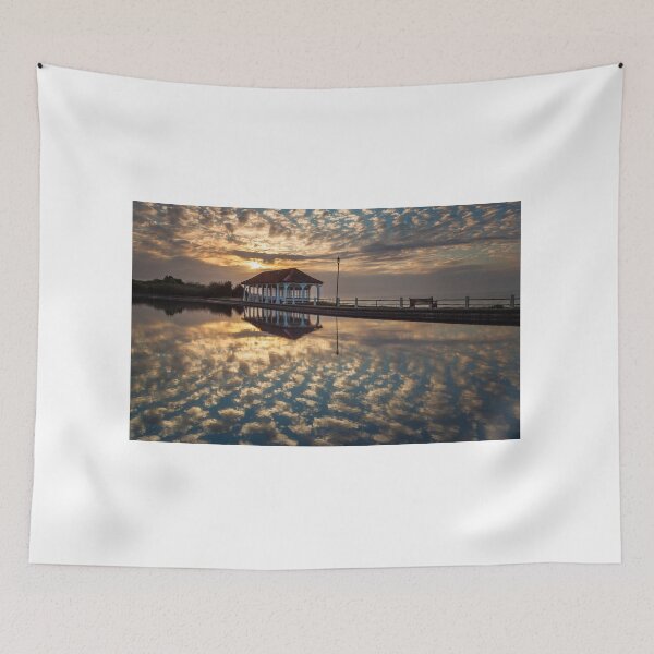 Item preview, Sheringham boating lake at sunset designed and sold by dp-images.
