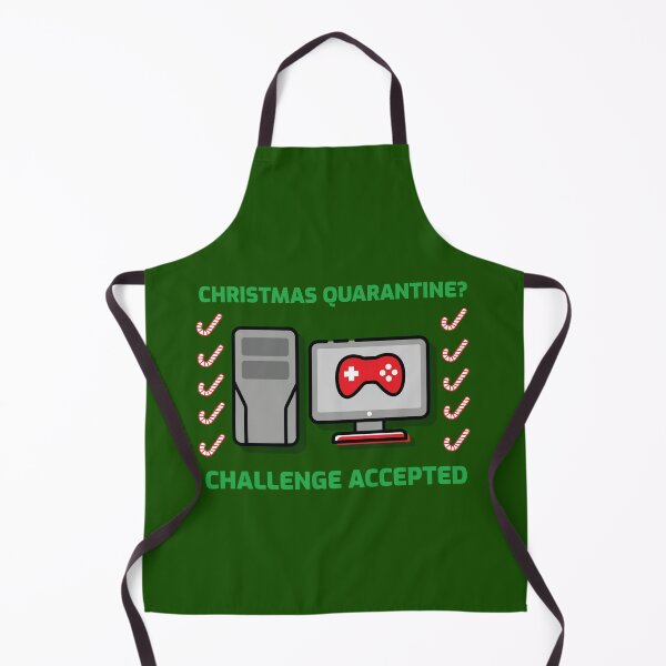 Item preview, Gamer Dad Quarantine Christmas - Challenge Accepted designed and sold by randall412.