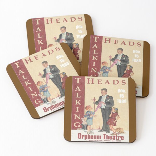 Item preview, Talking Heads Vintage Concert Poster designed and sold by robinhoodcomic.