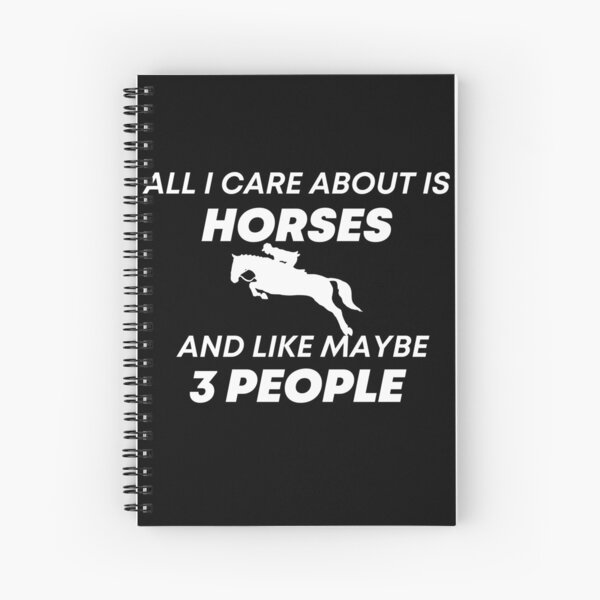 Aperçu de l'œuvre Tout ce qui m'intéresse, ce sont les chevaux et j'aime peut-être 3 personnes, cadeau de maman, cadeau de Noël créée et vendue par Martin-bivert.