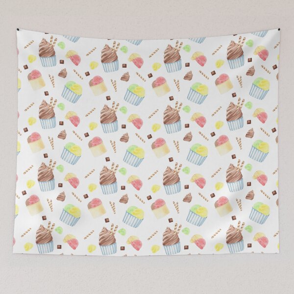 Item preview, Icecream Pattern designed and sold by Best-art.