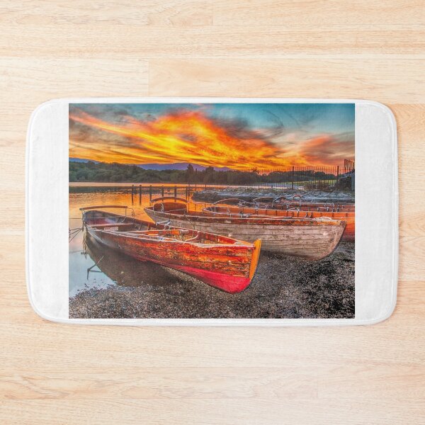 Item preview, Boats on Derwentwater in the Lake District designed and sold by Incakola1.
