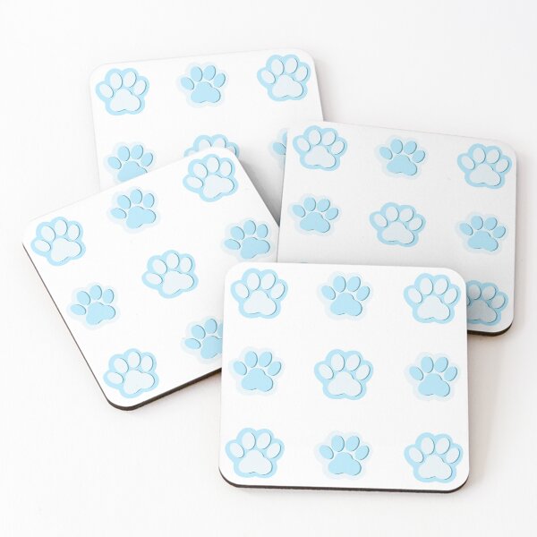 Item preview, Cute Blue Paws designed and sold by Zara Blue Pritchard.