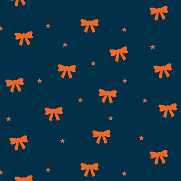 Artwork thumbnail, Beautiful Ribbon, Orange Ribbon Pattern by UniqueMw