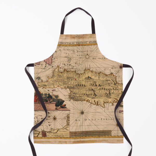 Item preview, Map of Indonesia (c 1710) designed and sold by allhistory.