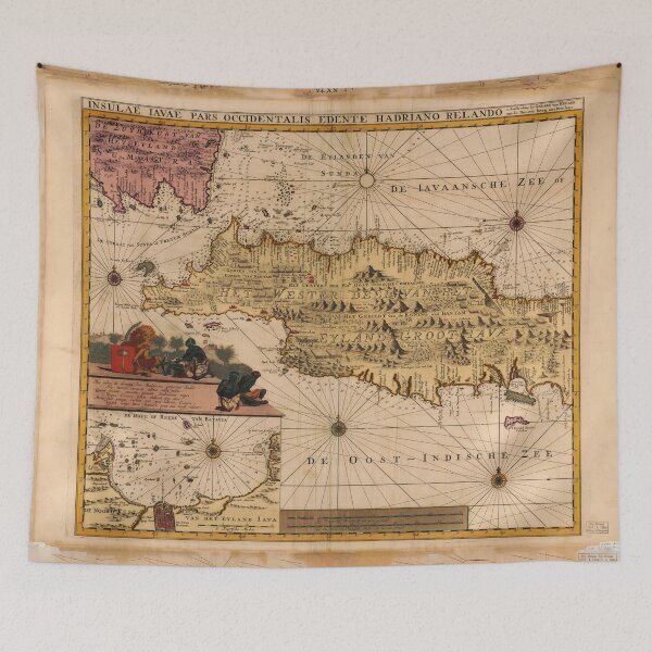 Item preview, Map of Indonesia (c 1710) designed and sold by allhistory.