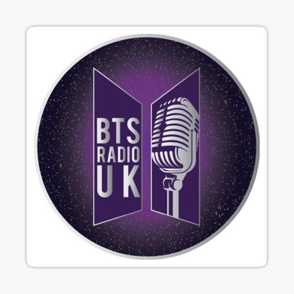 BTS Radio UK Sticker