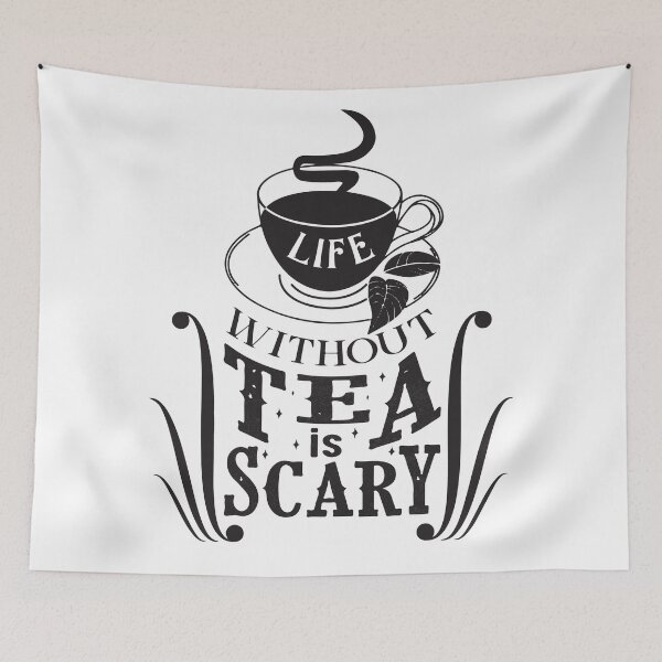 Item preview, Life Without Tea Is Scary t-shirt designed and sold by nasimaakter.
