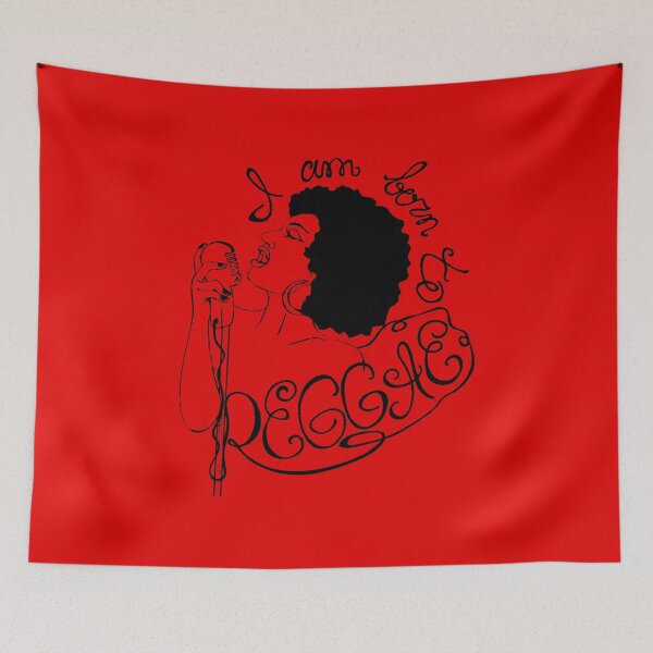 Item preview, Reggae in blood, black version designed and sold by lanypics.