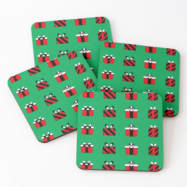 Item preview,  Christmas Present Xmas Gift Christmassy Festive Face Mask  designed and sold by Jenny Meehan Art Prints and Patterns  .