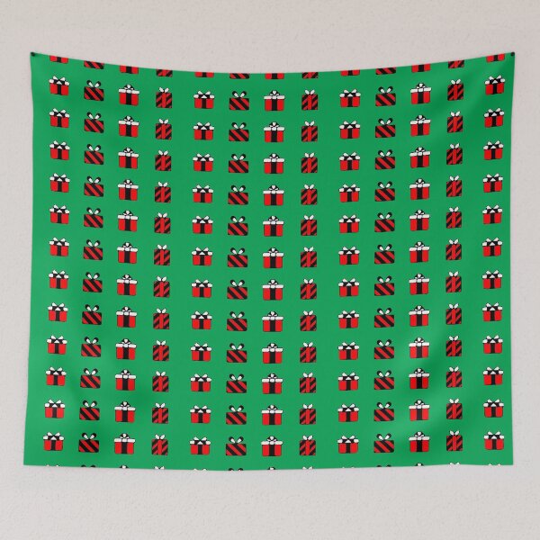 Item preview,  Christmas Present Xmas Gift Christmassy Festive Face Mask  designed and sold by Jenny Meehan Art Prints and Patterns  .