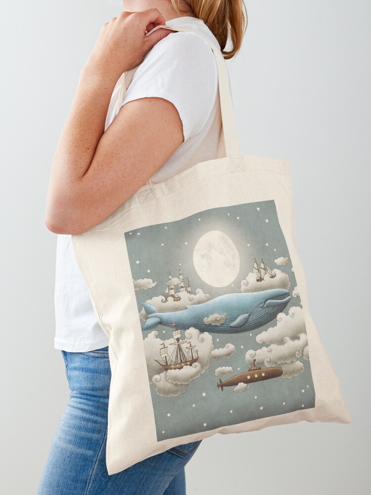 Ocean meets Sky Canvas Bag