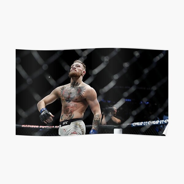 Conor McGregor doing his famous walk Poster