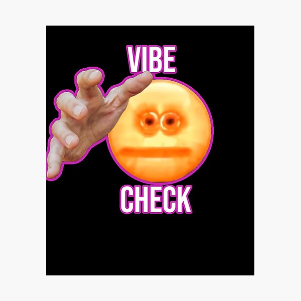 vibe check meme face png