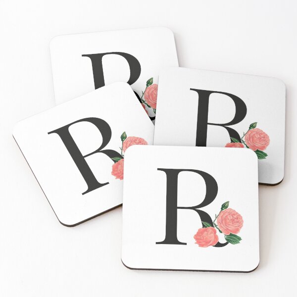Item preview, Letter R floral rose, R letter designed and sold by asdesignstudio.