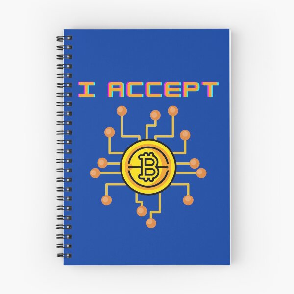 Item preview, I accept Bitcoin Crypto Design designed and sold by Zefix.