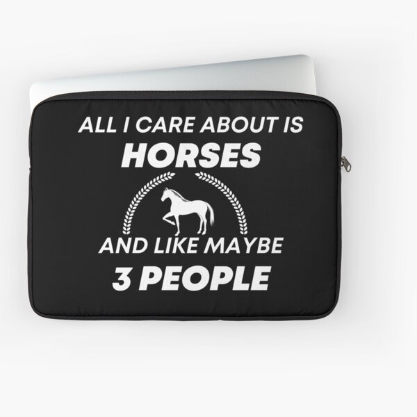 Aperçu de l'œuvre  Tout ce qui m'intéresse, ce sont les chevaux et j'aime peut-être 3 personnes, cadeau de maman, cadeau de Noël créée et vendue par Martin-bivert.