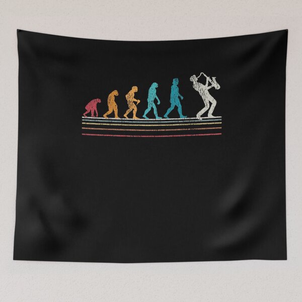 Item preview, Saxophone Evolution Sax Retro Gift designed and sold by Grimbart.
