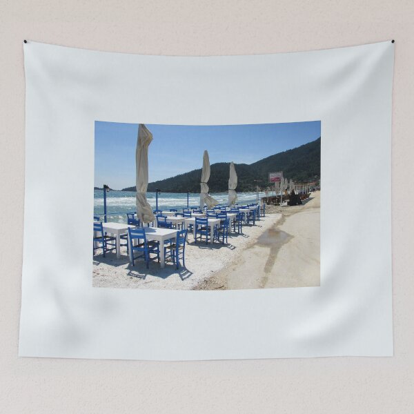 Item preview, DINING BY THE SEA IN GREECE. 5 designed and sold by ronsaunders47.